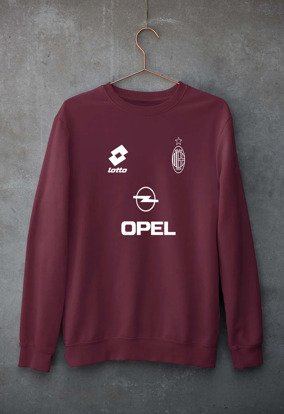 A.C. Milan Football Unisex Sweatshirt for Men/Women
