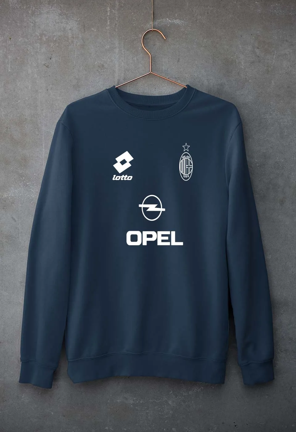 A.C. Milan Football Unisex Sweatshirt for Men/Women