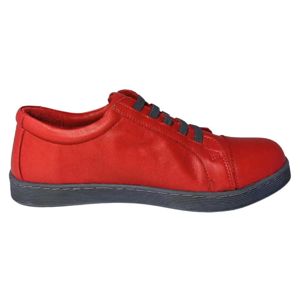 Conti Andreas Chic Jazzy Sneaker with Chilli/Grey Tone for Women