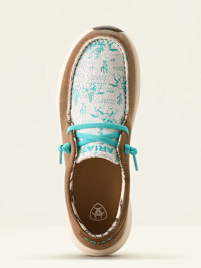 Ariat 10053714 Womens Buckeye Shoe Honey Bear