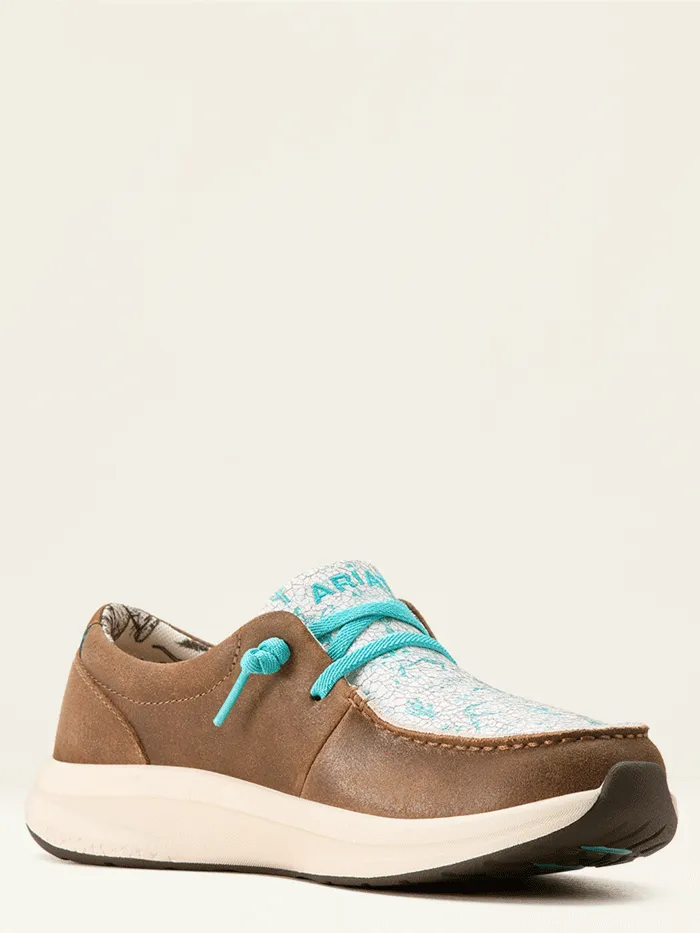 Ariat 10053714 Womens Buckeye Shoe Honey Bear