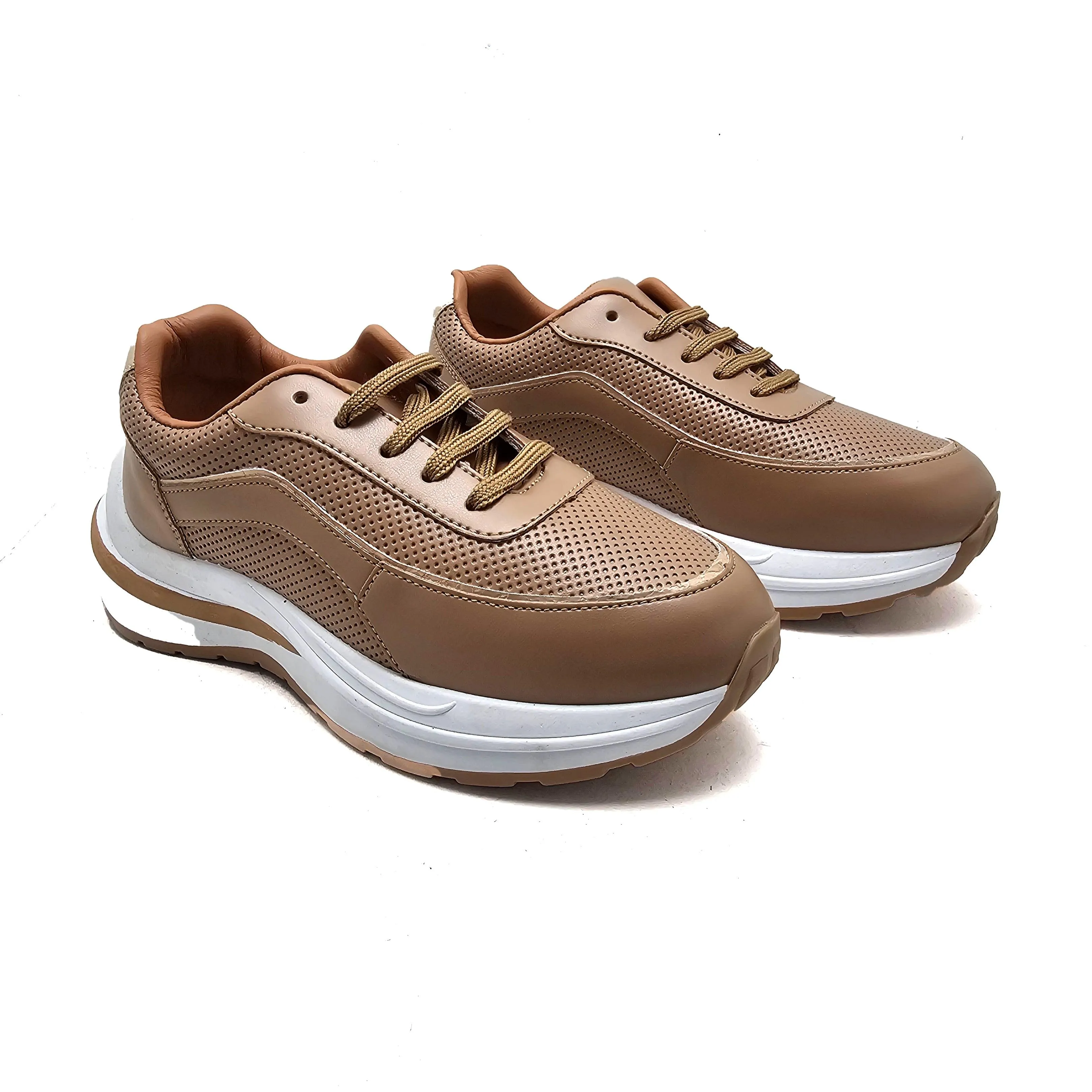 Beige Casual Sneakers