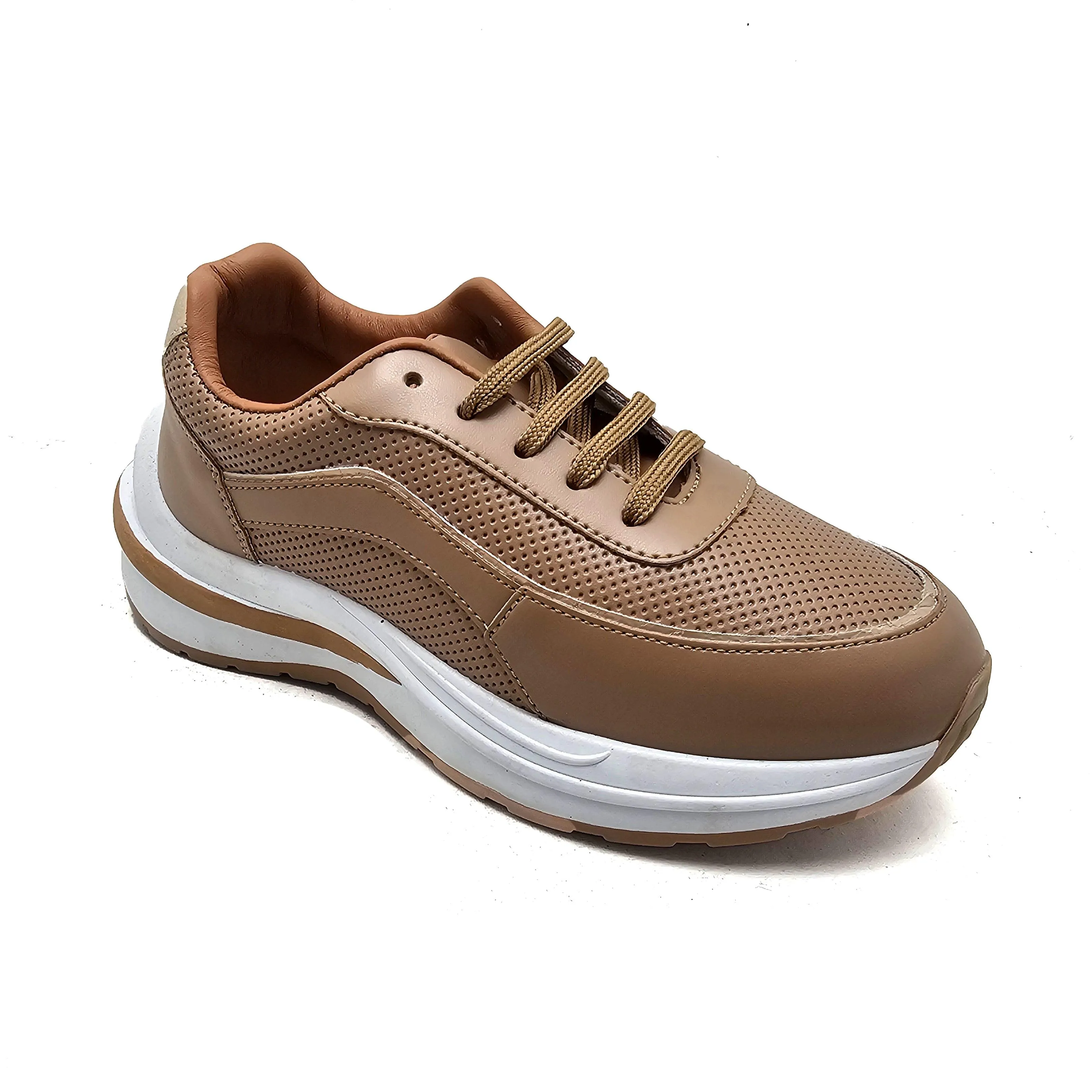 Beige Casual Sneakers