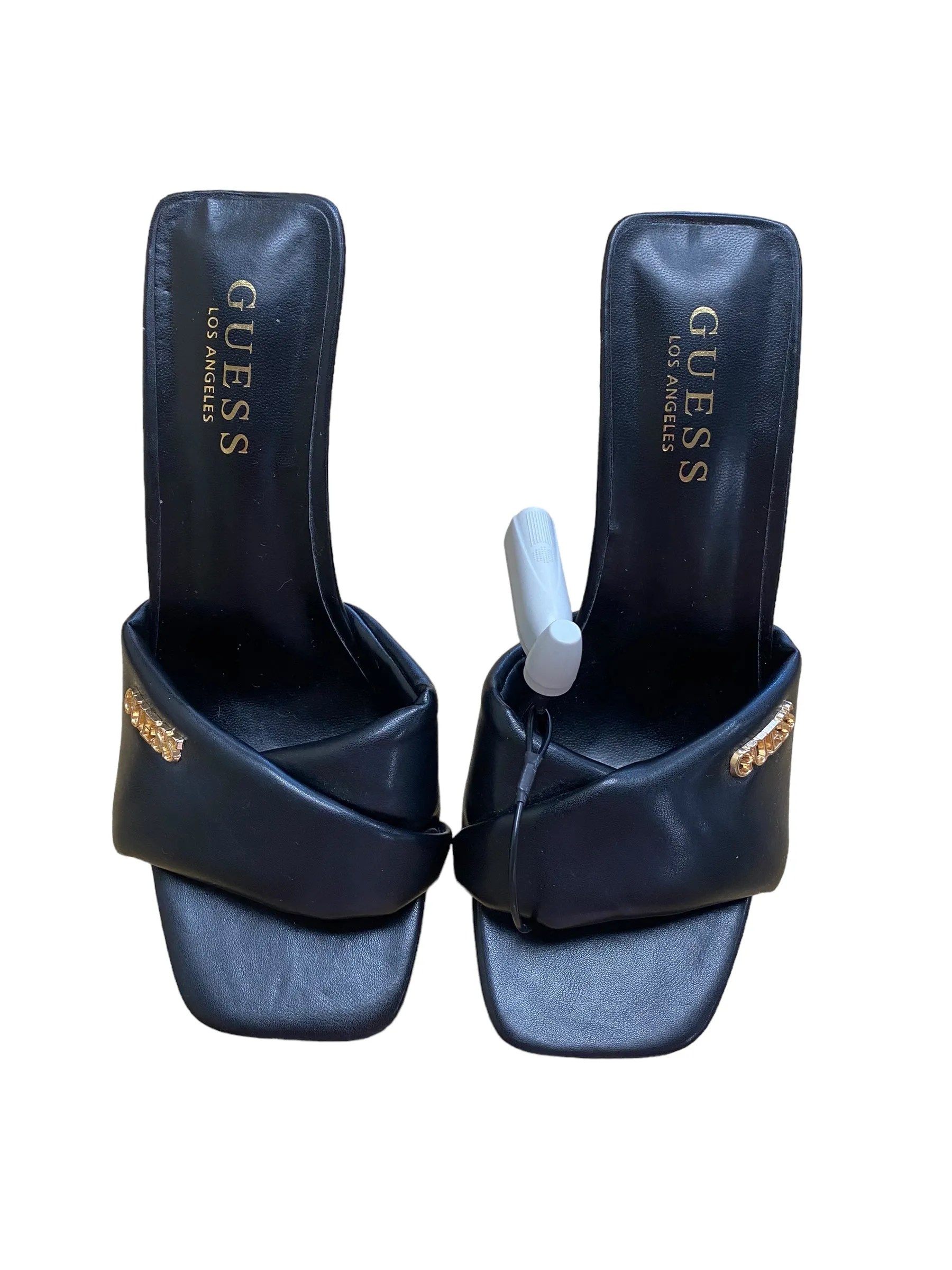 Black Shoes Heels Stiletto Guess, Size 6