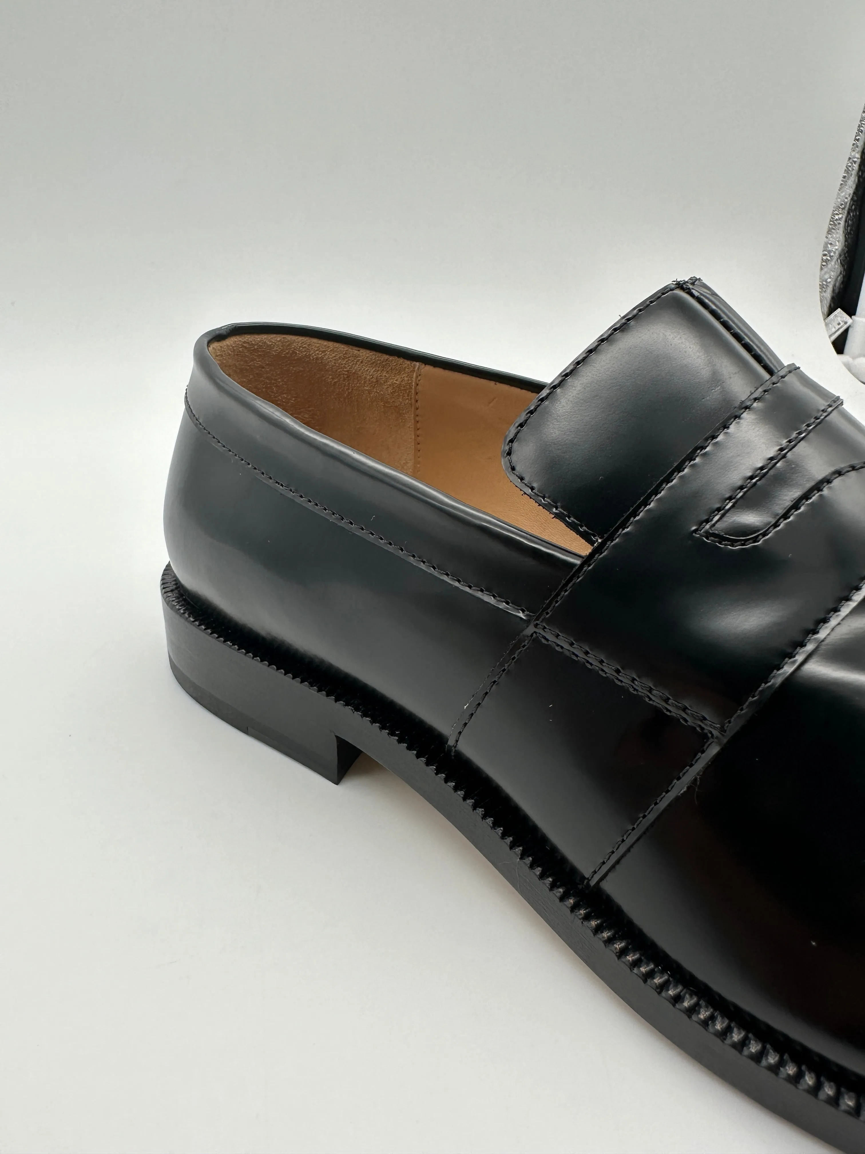 Black Tabi Loafers