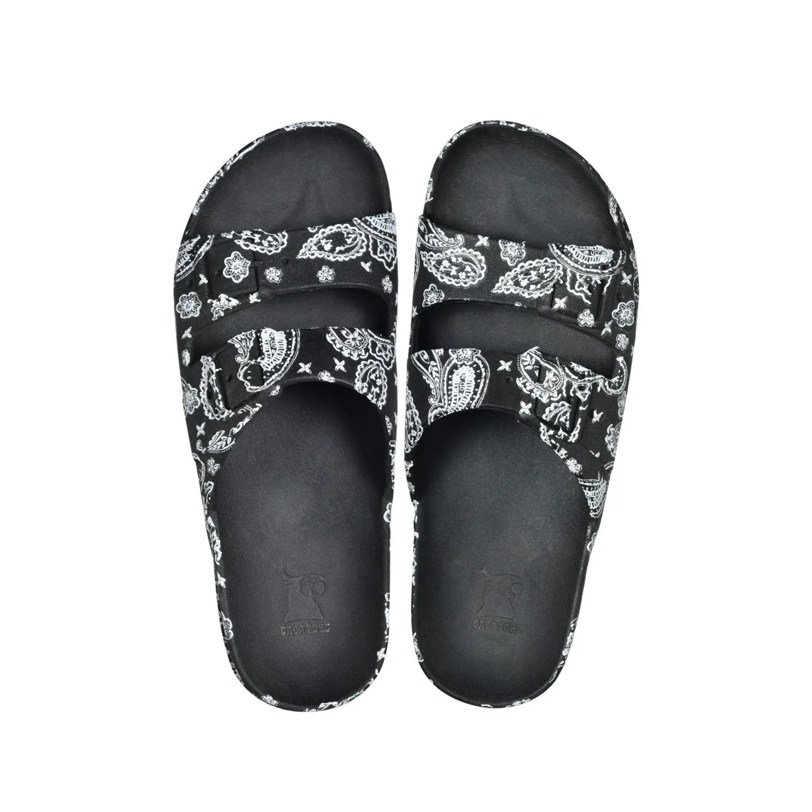 Cacatoès Slide in Black Bandana