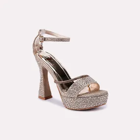 Destiny Gold High Heel Sandals 0421152