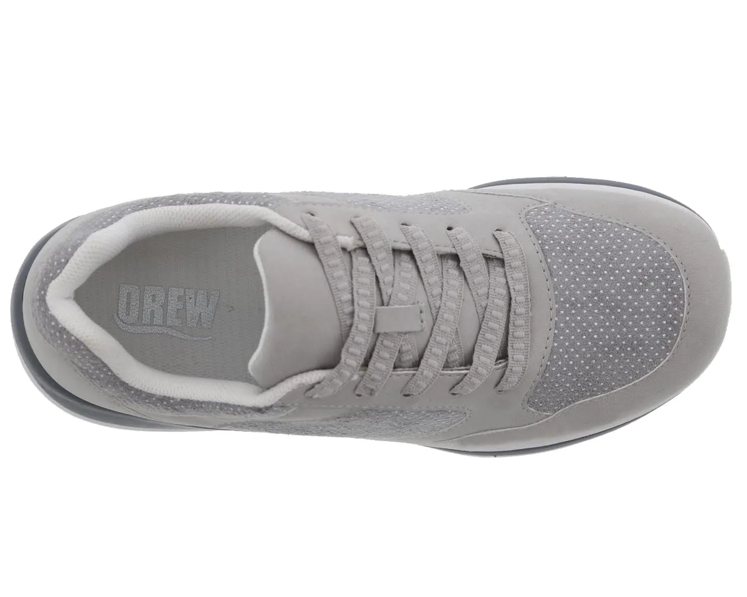 Drew Women's Chippy Casual Shoes Grey Combo