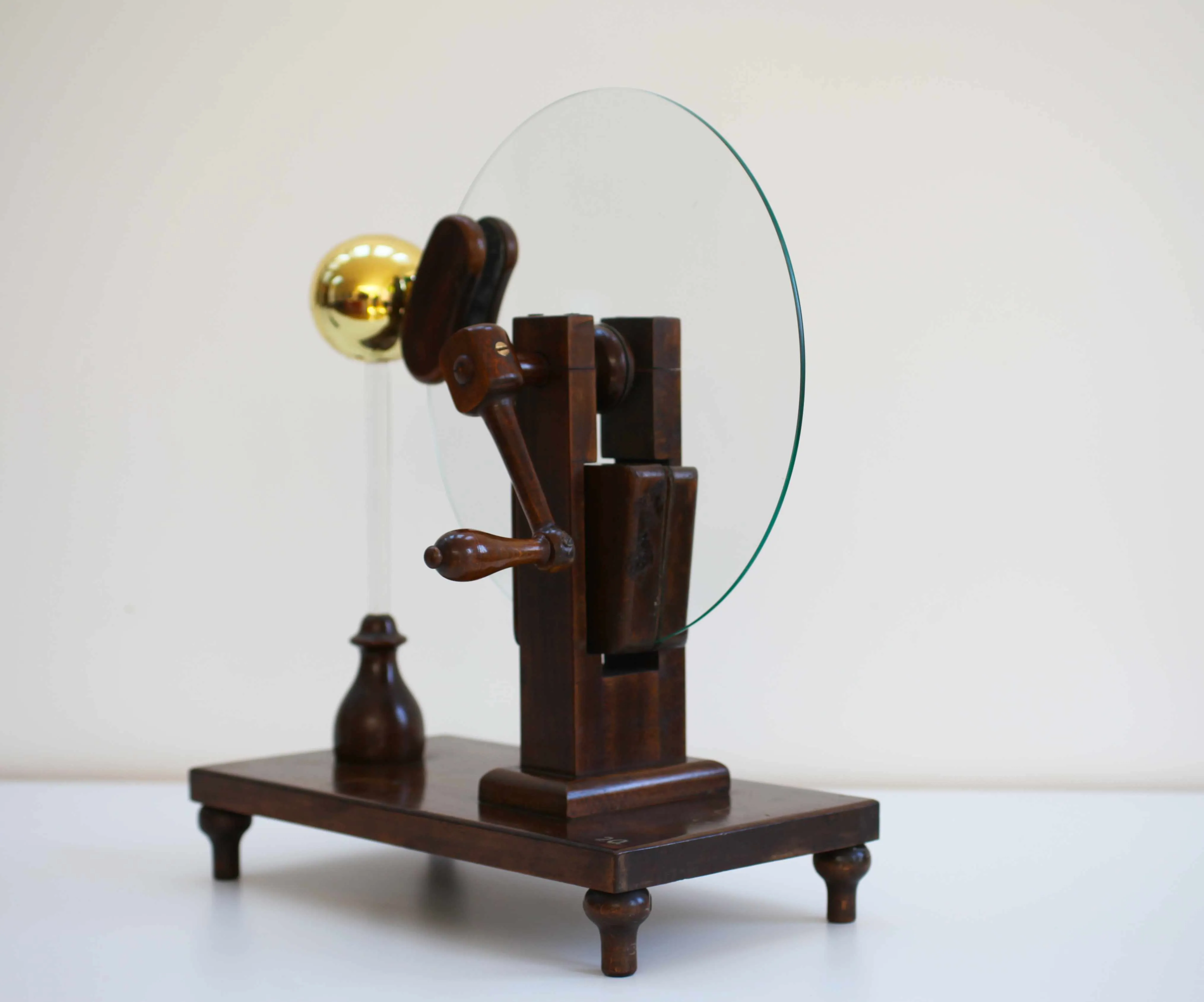 Early Victorian Winters Type Friction Electrostatic Machine