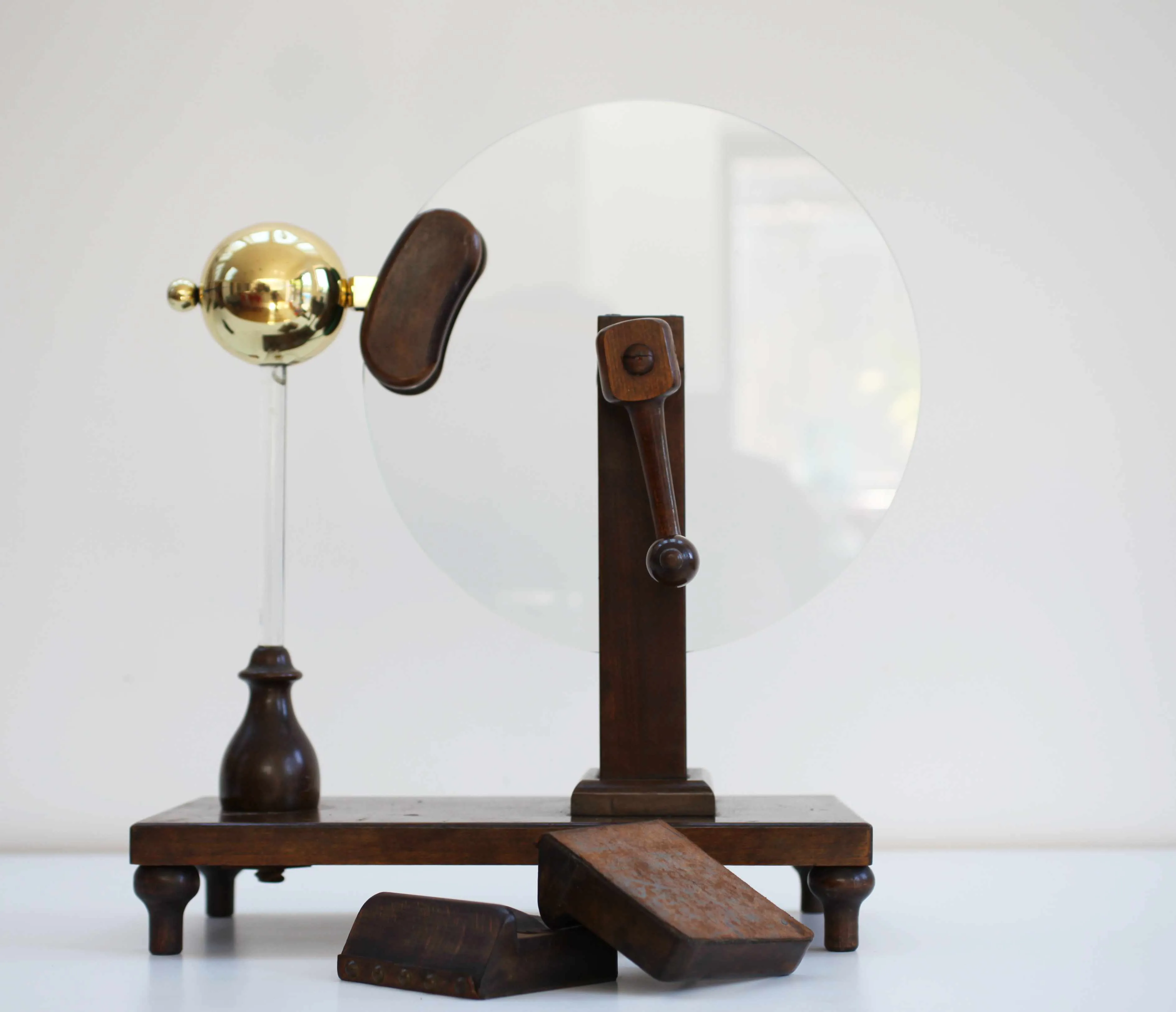 Early Victorian Winters Type Friction Electrostatic Machine