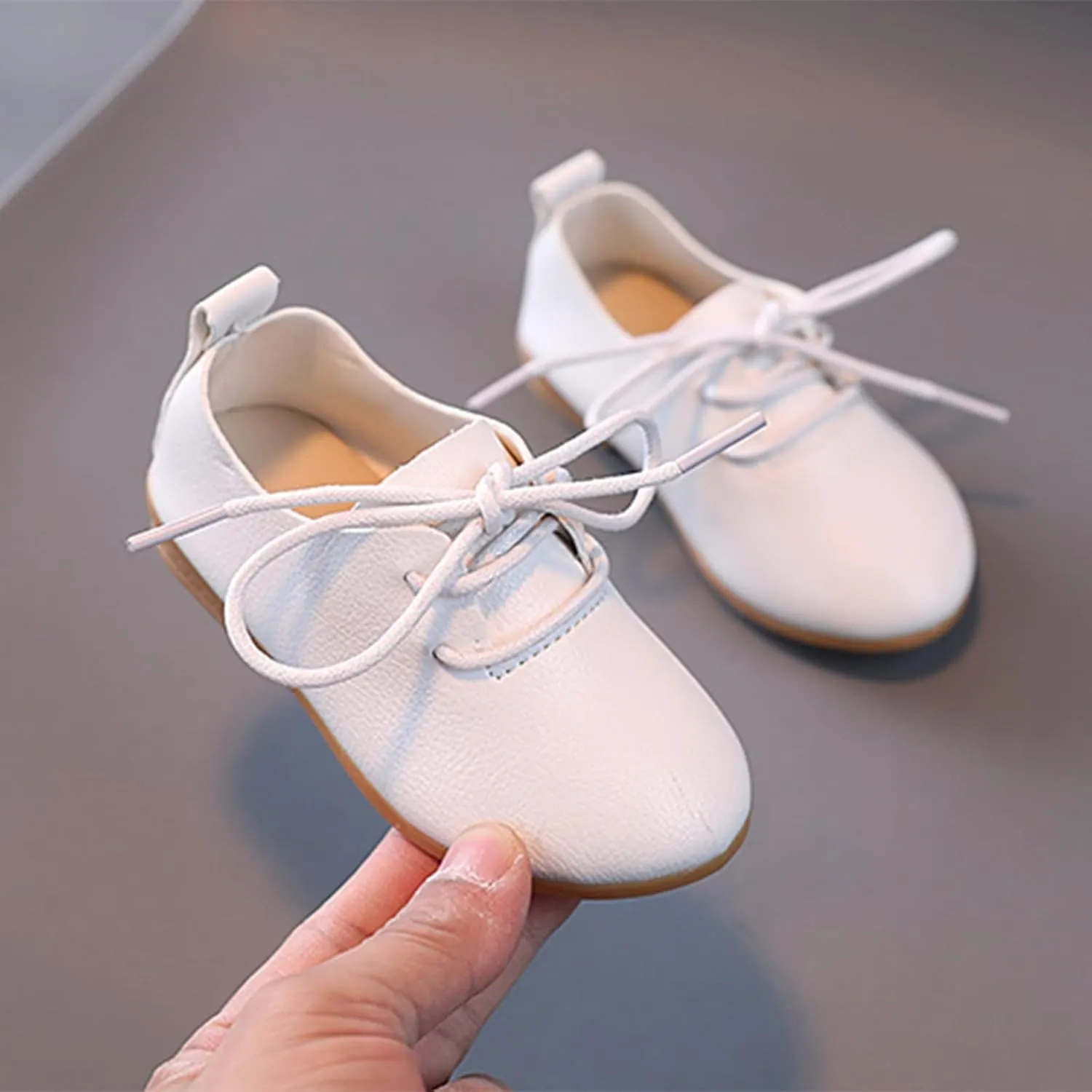 Girls and Toddler Classic Lace Up School Uniforms Comfort Oxford Dress Shoes Loafer Flats (Little Kid/Big Kid)