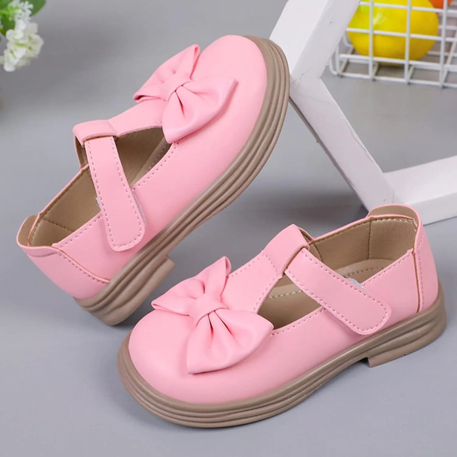 Girl's Classic Mary Jane School Uniform Shoes Loafer Flat Toddler Little Girl Dress Shoes Platform Baby Girl Shoes
