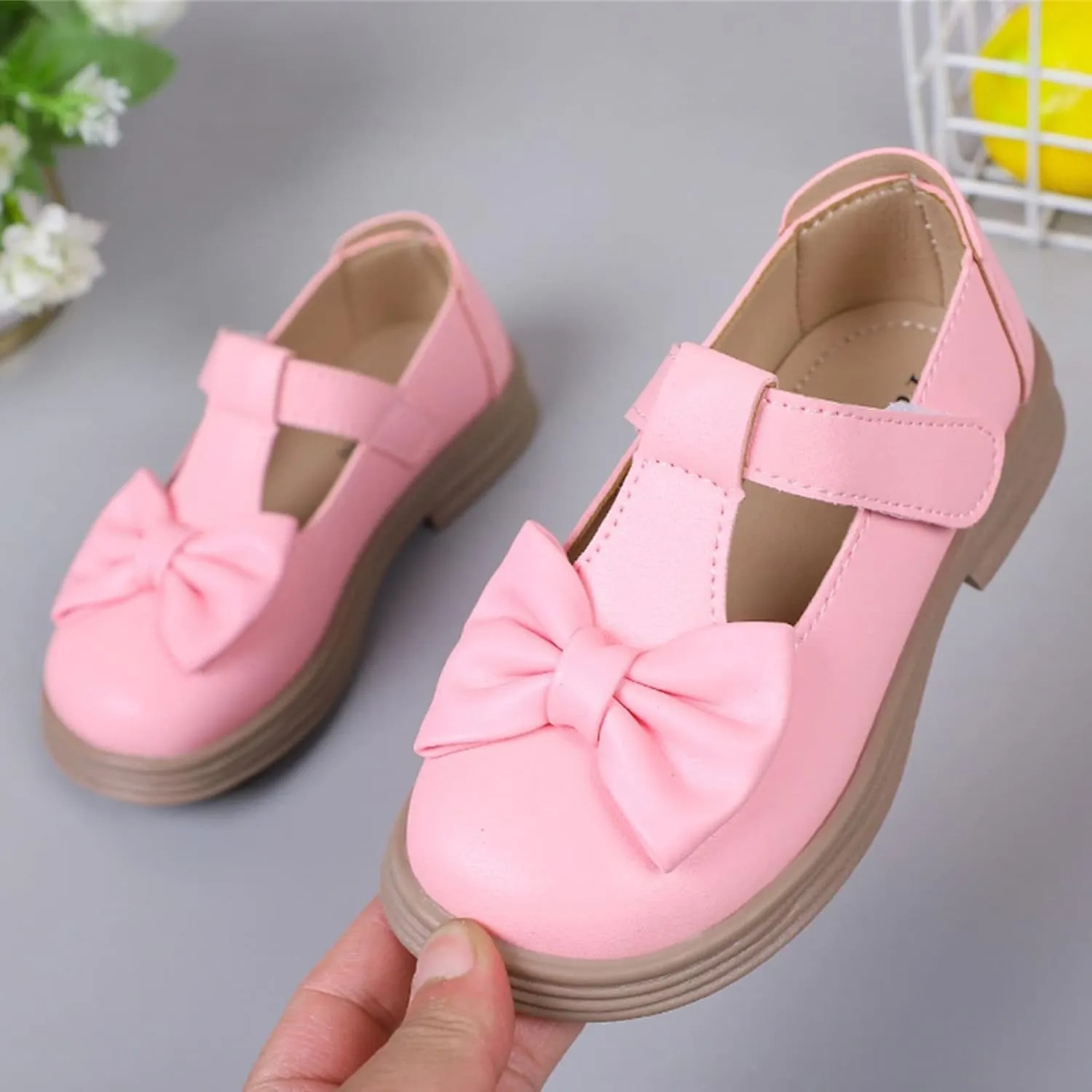 Girl's Classic Mary Jane School Uniform Shoes Loafer Flat Toddler Little Girl Dress Shoes Platform Baby Girl Shoes