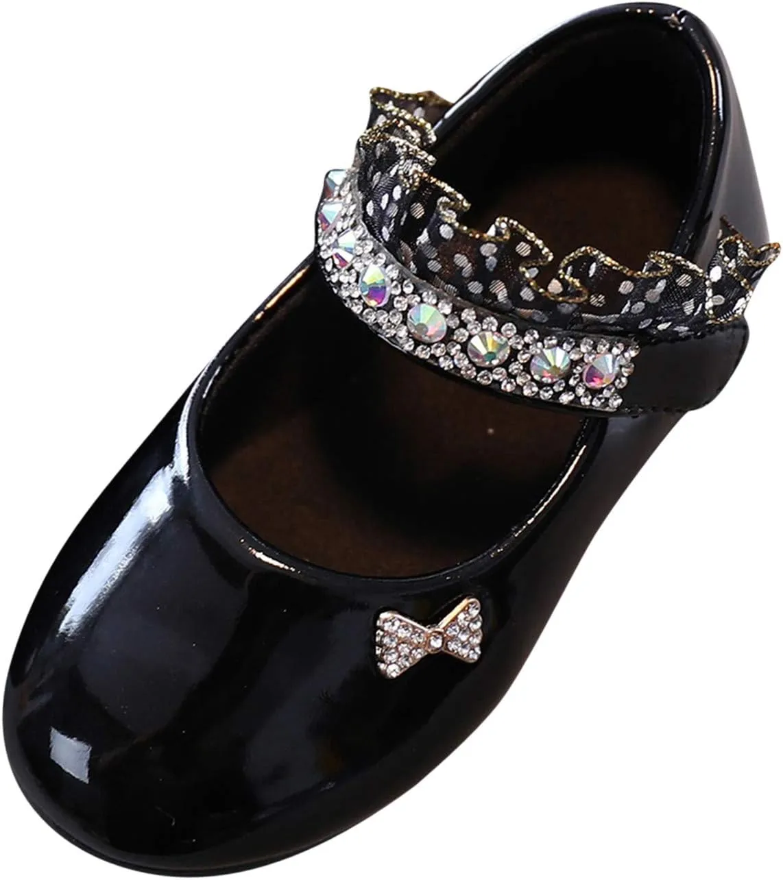 Girls Mary Jane Toddler Girl Dress Shoes Flower Girl Shoes Toddler Girl Ballet Flat for Wedding Party School Kid Shoes