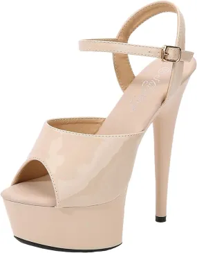 Heeled Sandals Dressy Open Toe Strappy High Heels High Heel Sandals For Women Summer