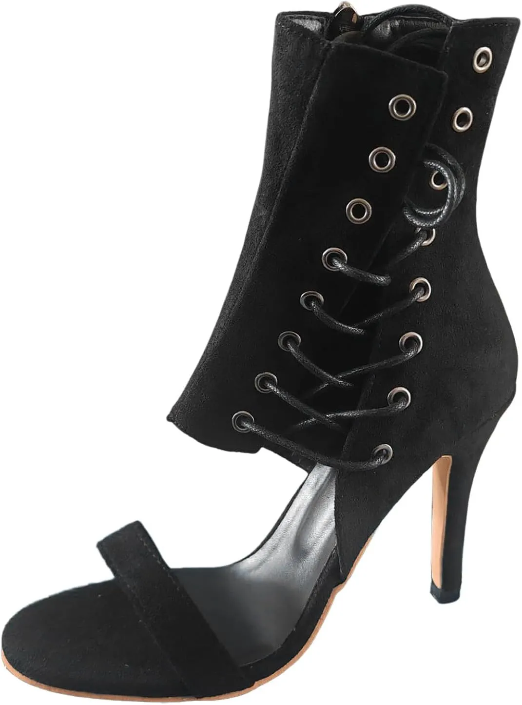 High Heels Stilettos Strappy Sexy Sandal Out Fish Mouth Fine Heeled Large Size High Heels Sandals