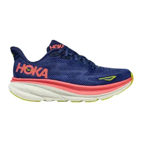 HOKA | Womens Clifton 9 Lightweight Running Shoes - Evening Sky Blue