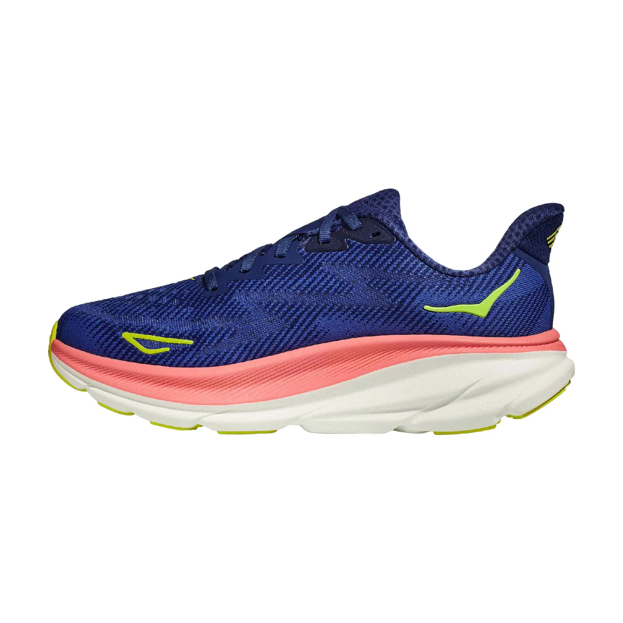 HOKA | Womens Clifton 9 Lightweight Running Shoes - Evening Sky Blue