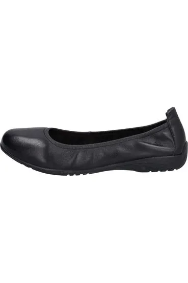 Josef Seibel Fenjia 01 Womens Black Leather Ankle Boots - Model 74801
