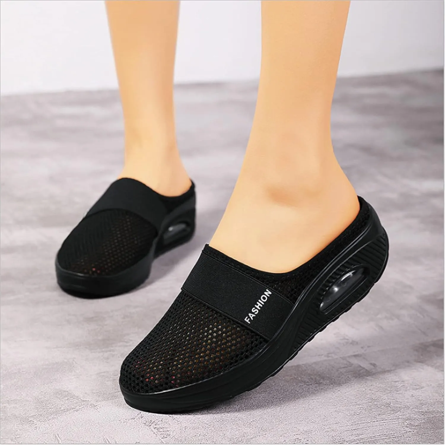 Ladmiple Sneakers For Women Walking Shoes Arch Support Fashion Slip On Comfortable Dressy Casual Summer Flats Loafers