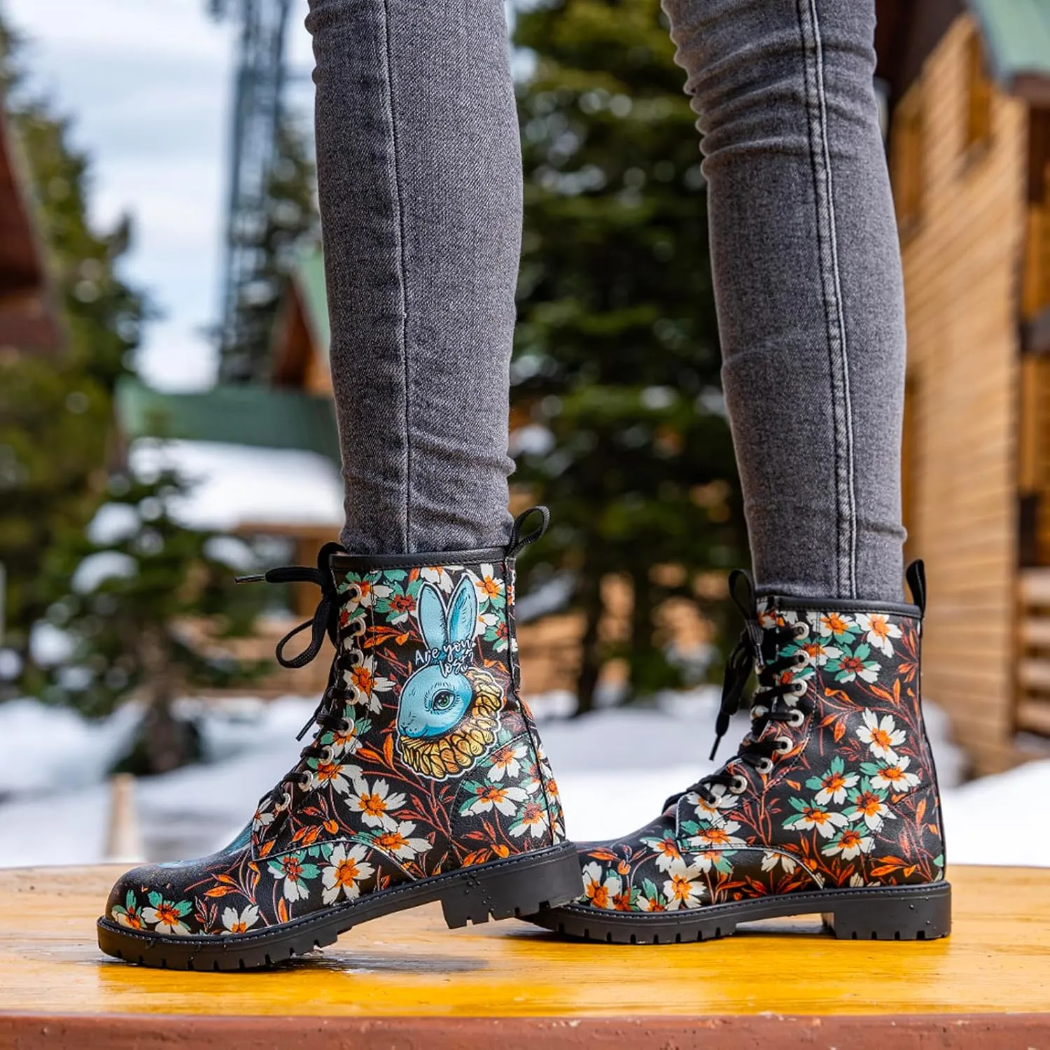 Long Boots for Women  Vegan Leather and Unique Design Womens Winter Boots, Comfortable and Stylish Womens Boots
