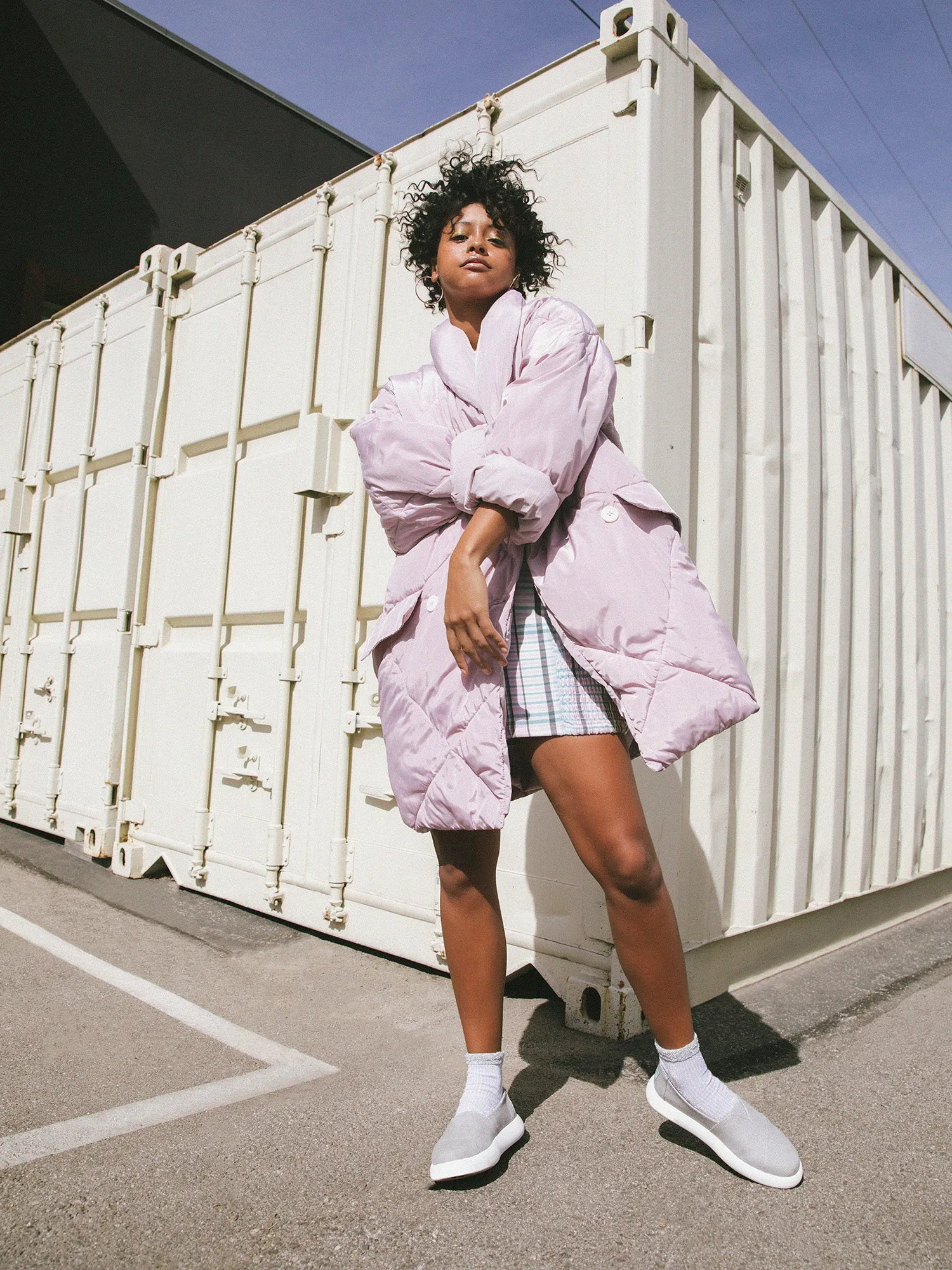 Mallow Grey Sneakers