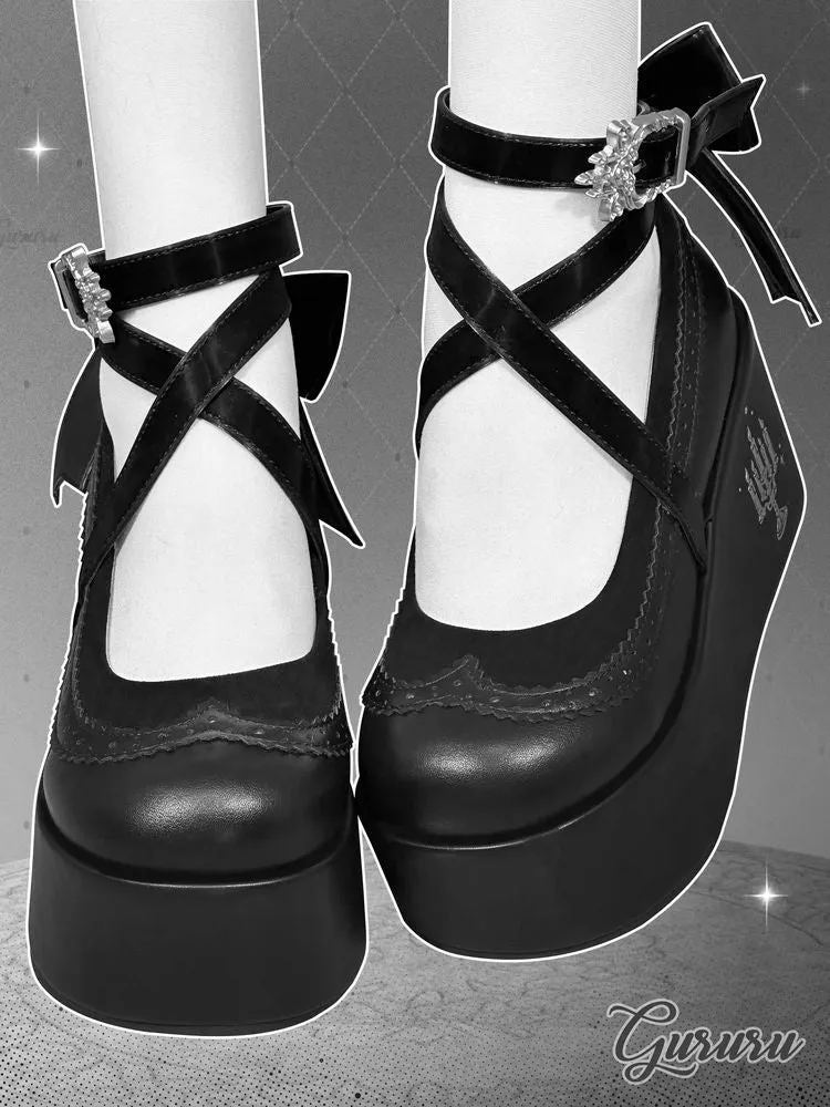 Mary jane platform shoes【s0000009514】