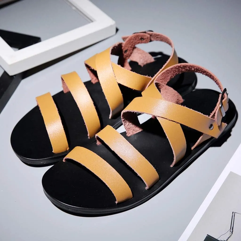 Mens Beach Sandals Sandal Men Mens Sandals Comfort Comfortable Beach for Indoor and Outdoor Non Slip Sandal