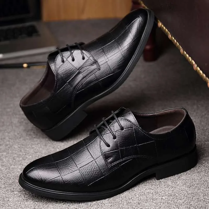 Men's Business Casual Leather Shoes