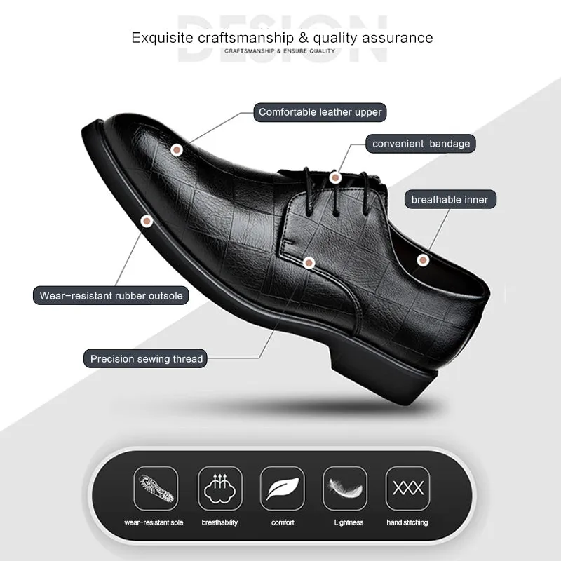 Men's Business Casual Leather Shoes