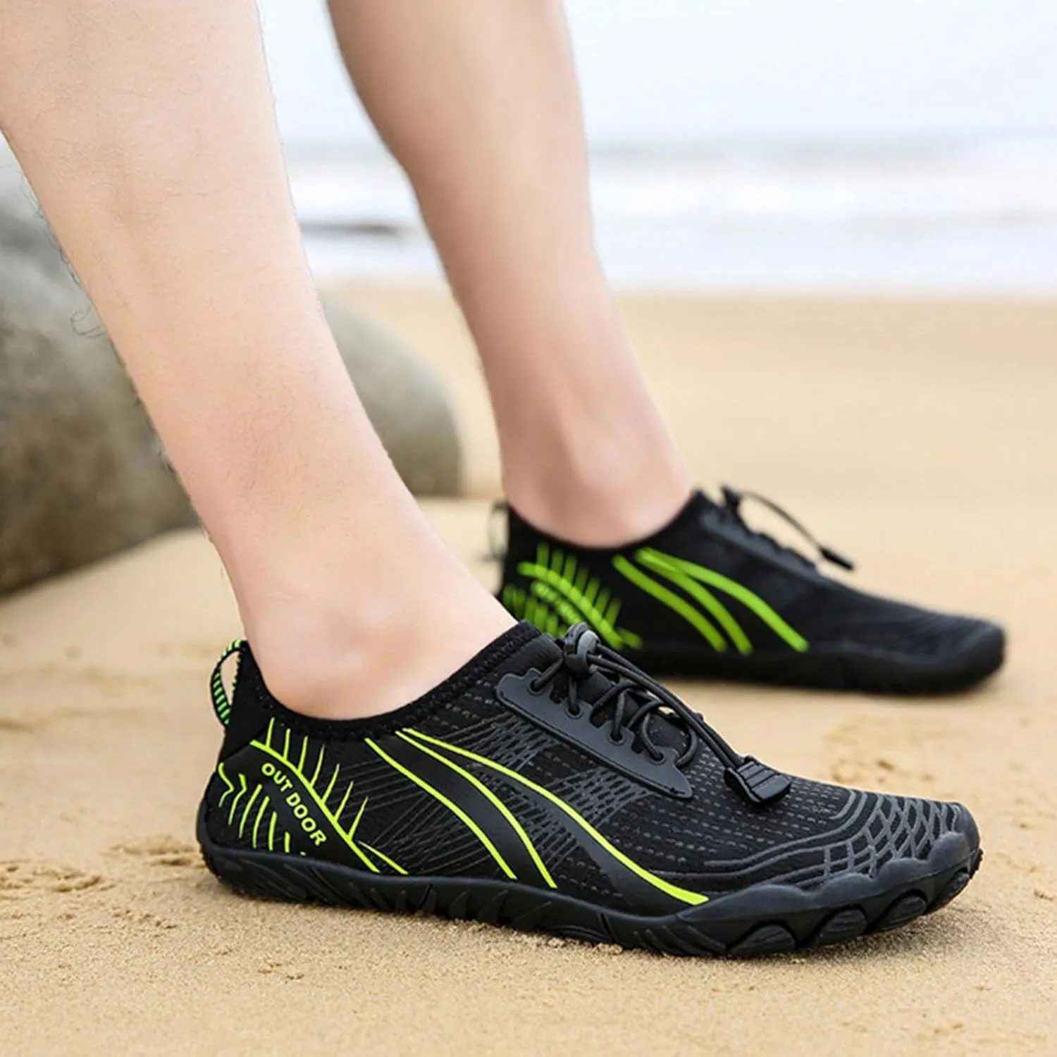 Mens Water Shoes 11 Barefoot Aqua Socks Quick Dry Water Shoes for Hiking Women Womens Wide Width Water Shoes Beach Shoes with Drainage for Beach Swimming Hiking Boating Sailing