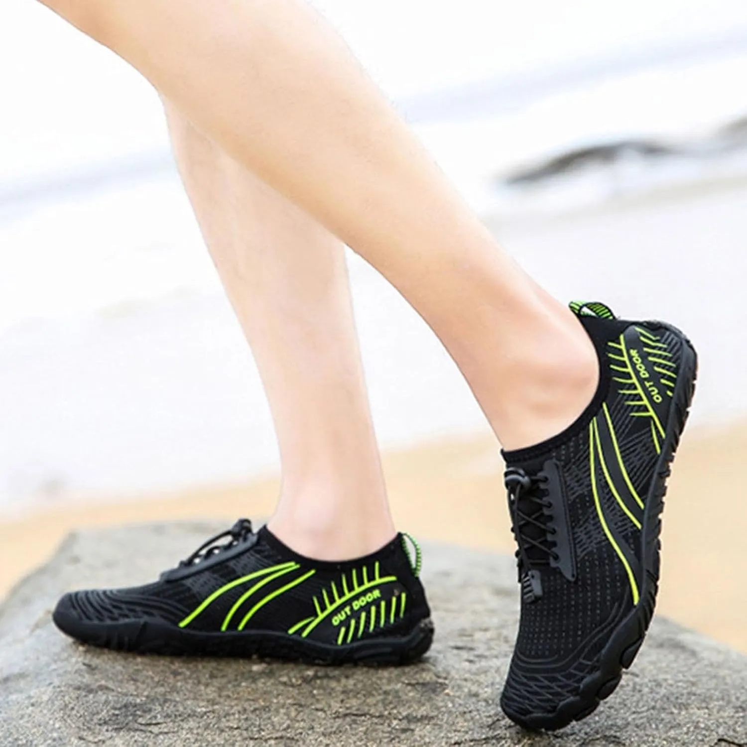 Mens Water Shoes 11 Barefoot Aqua Socks Quick Dry Water Shoes for Hiking Women Womens Wide Width Water Shoes Beach Shoes with Drainage for Beach Swimming Hiking Boating Sailing