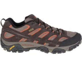 Merrell Men's Moab 2 Waterproof Hiking Shoes- Espresso