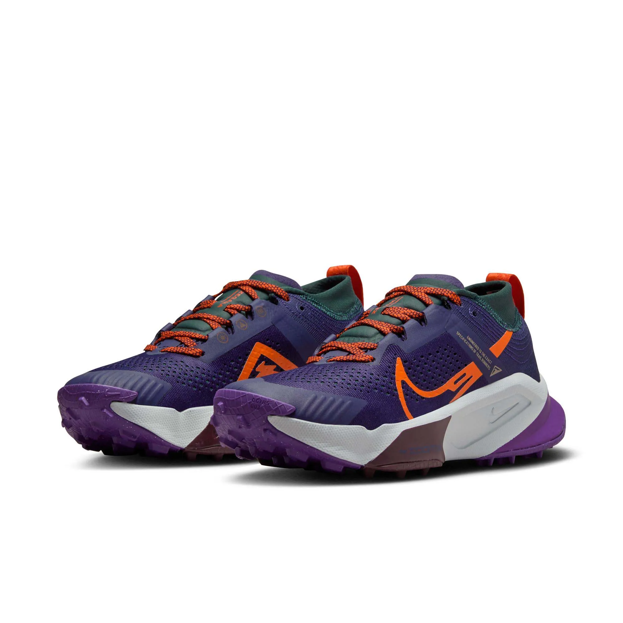 Nike Womens Zegama Trail Running Shoes - Vibrant Purple Ink