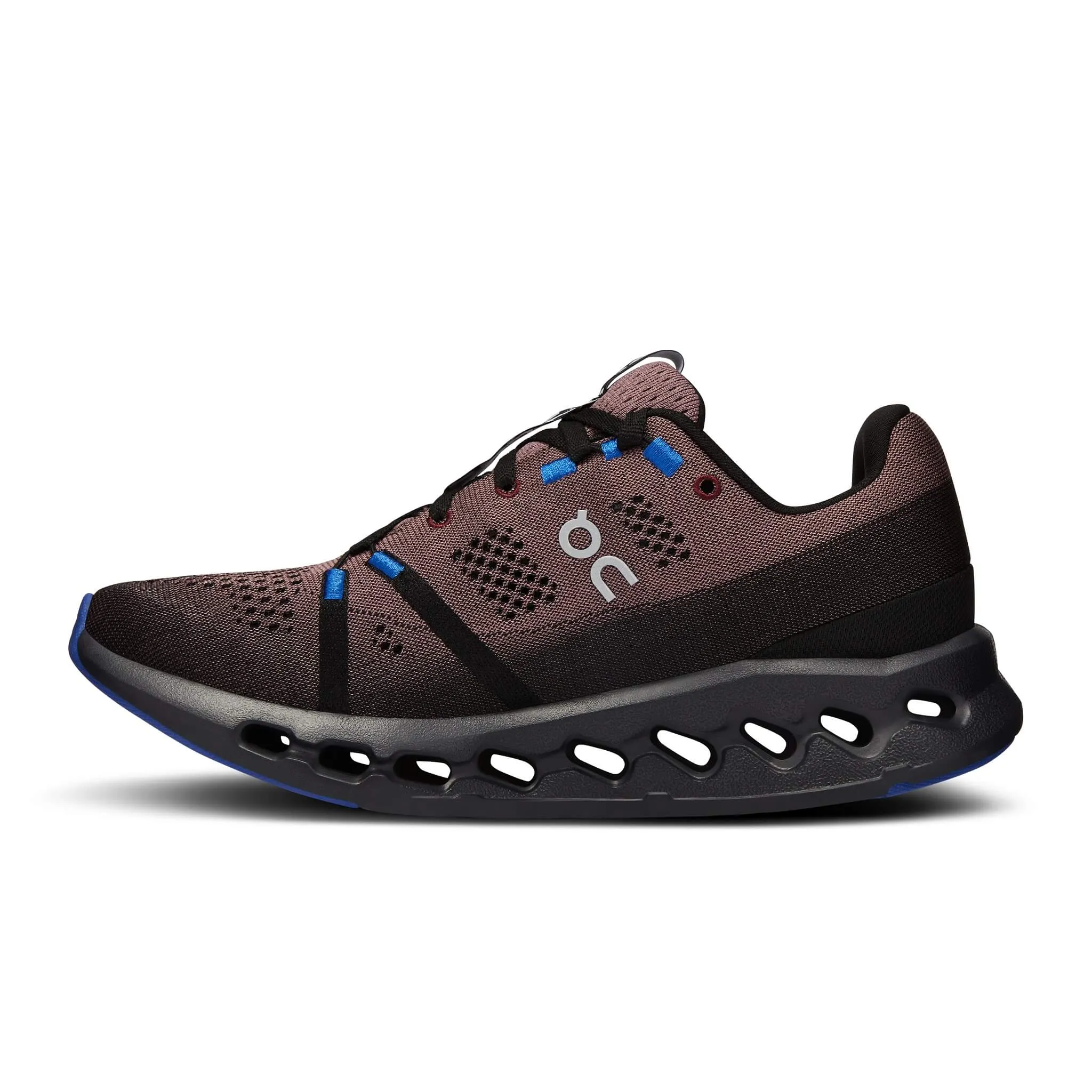 Womens Cloudsurfer Running Shoes in Black and Cobalt