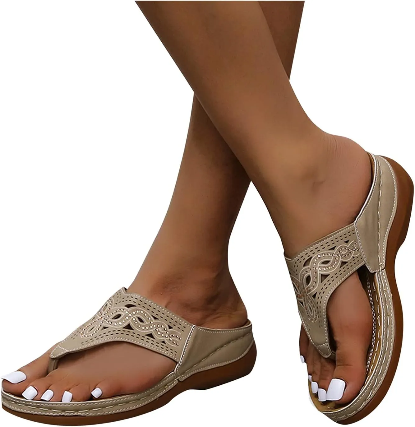 Ortho Walking Sandals for Women Sandals Women Dressy Summer Flat Gladiator Flat Sandals for Women Dressy Support Shoes for Women Extra Wide Walking Shoes for Women Black Shoes Women Dressy