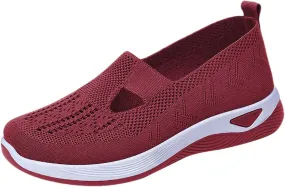 Orthopedic Shoes for Women Woven Orthopedic Mens Running Shoes High Top Men's Shoes Casual White Platform Sneakers Slip On Tennis Shoe Cross Trainer Shoe