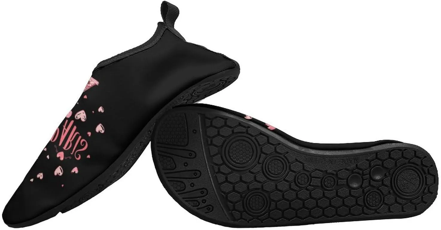 Paris France Eiffel Tower Souvenir Water Sports Barefoot Shoes Quick-Dry Swim Shoes Slip-on for Sports Beach Pool