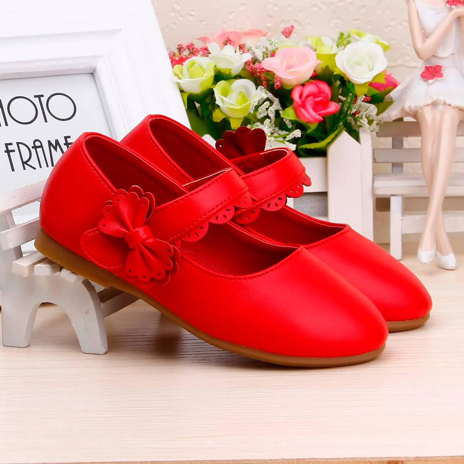 School Shoes for Girls Uniform Dress Shoes Mary Jane Little Girls Leather Shoes Toddler Flat Dance Shoes Kid Shoes