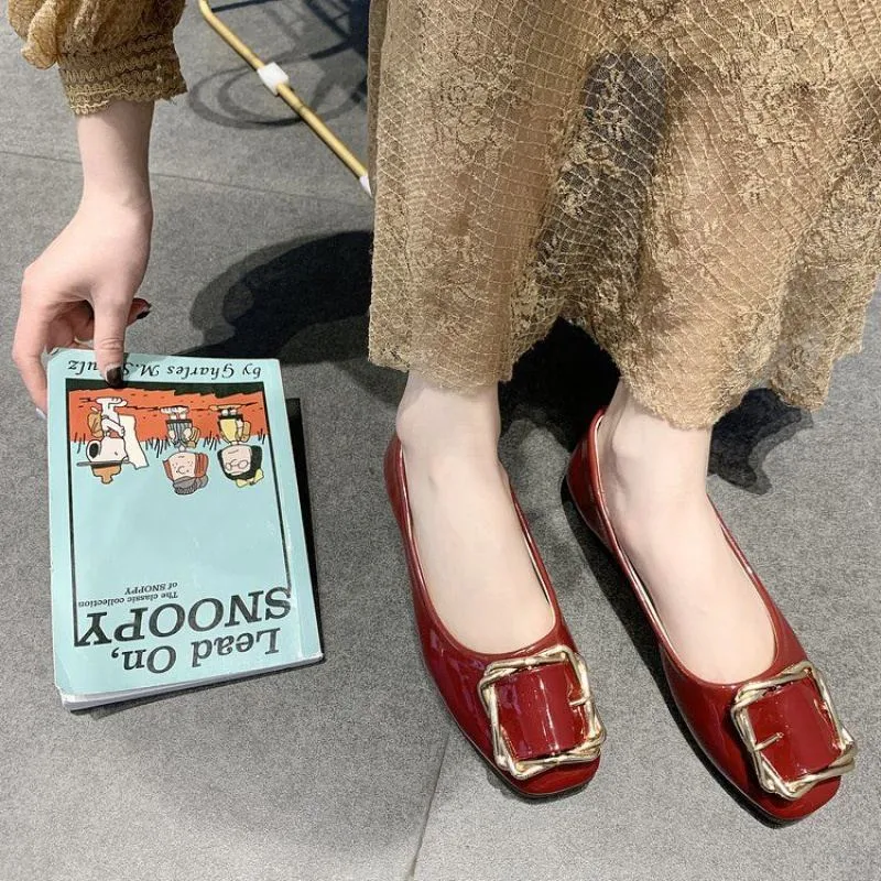 Soft sole soft leather all-match female leather shoes - Women's shoes