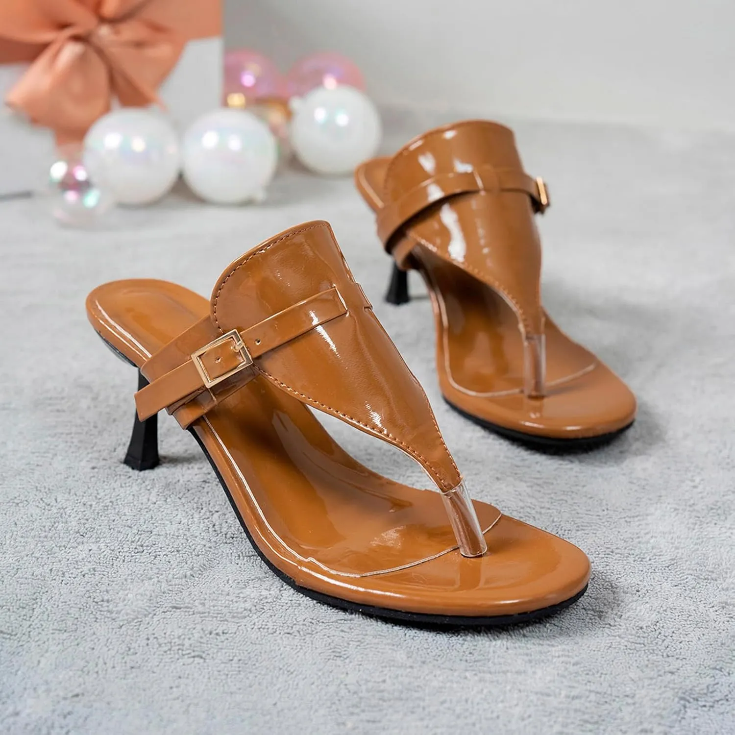 Summer Sandals For Women Open Toe Clip Toe Fine Heeled Sandals Lightweight Large Size High Heels Sandal