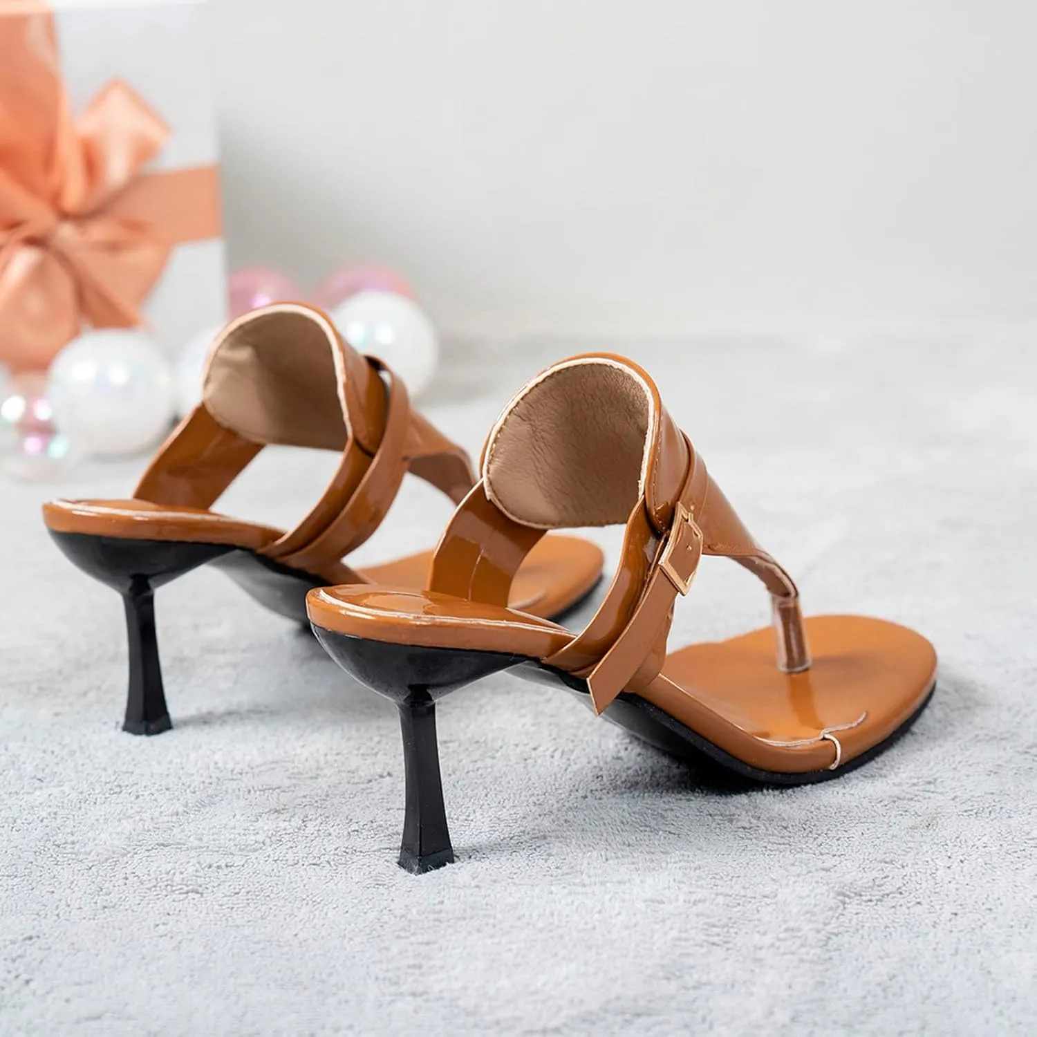 Summer Sandals For Women Open Toe Clip Toe Fine Heeled Sandals Lightweight Large Size High Heels Sandal