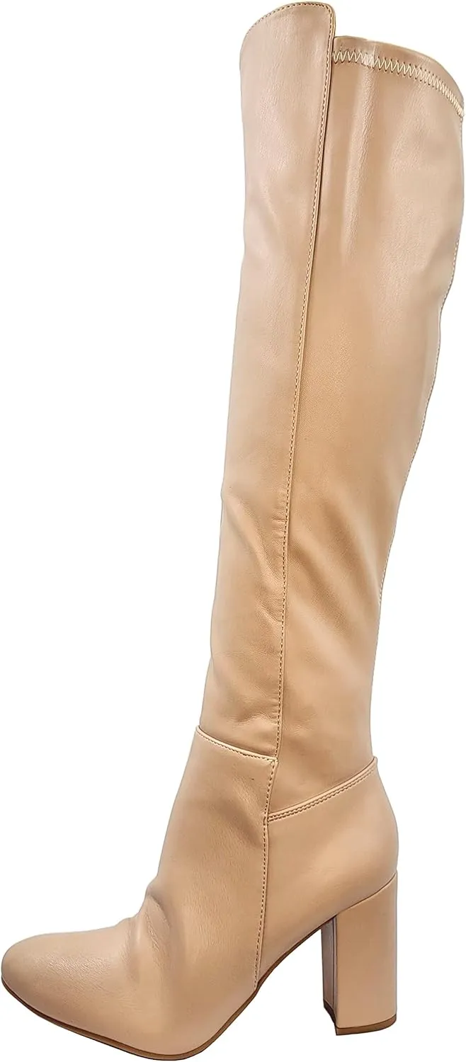 TOP Moda Womens Classy High Heel Knee High Boots