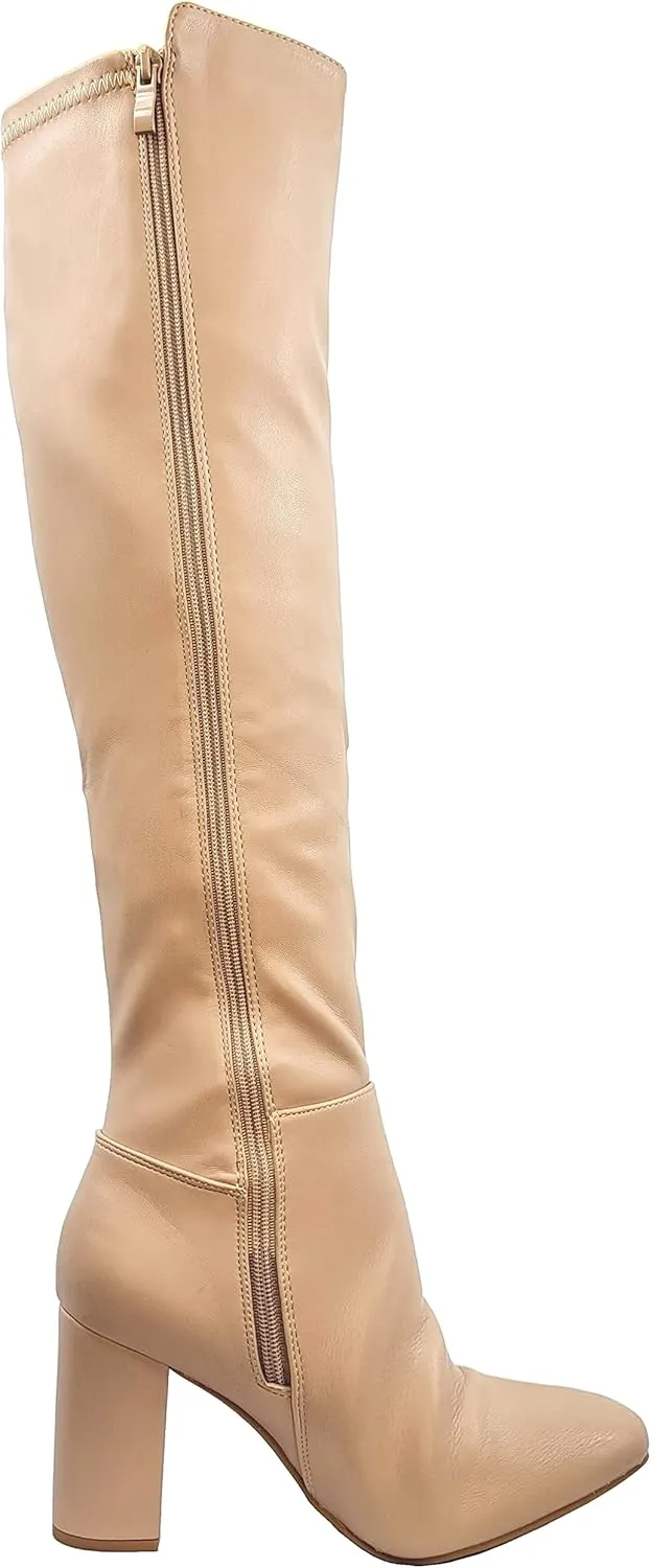 TOP Moda Womens Classy High Heel Knee High Boots