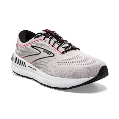 Women's Brooks Ariel 23 (Grey/Black/Pink)