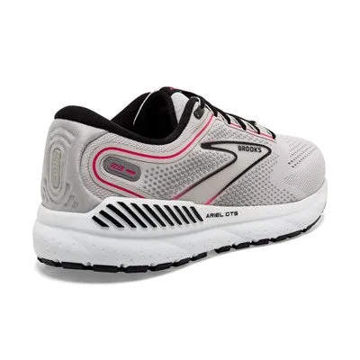 Women's Brooks Ariel 23 (Grey/Black/Pink)