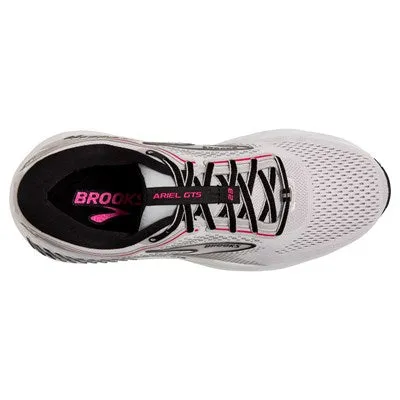 Women's Brooks Ariel 23 (Grey/Black/Pink)
